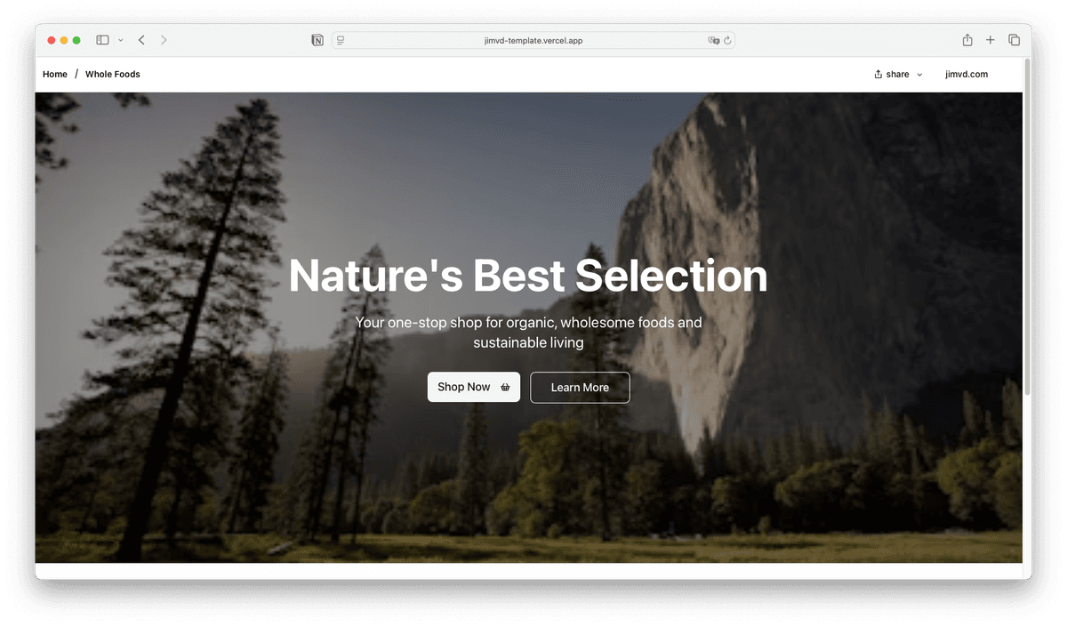Template Site